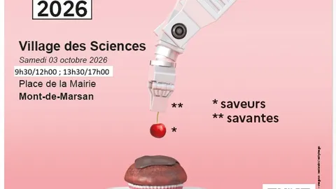 Fête de la Science 2026 : retrouvez-nous au Village des Sciences